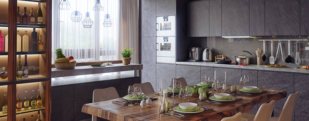 homify Cocinas de estilo industrial