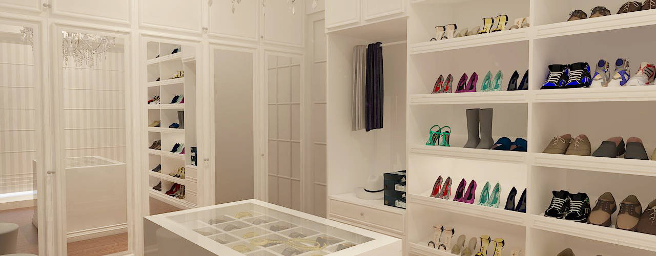 Desain Lemari Pakaian, Arsitekpedia Arsitekpedia Closets de estilo moderno