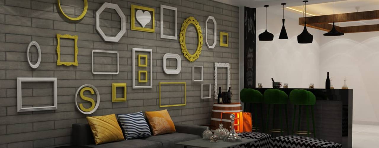 homify Salones de estilo moderno