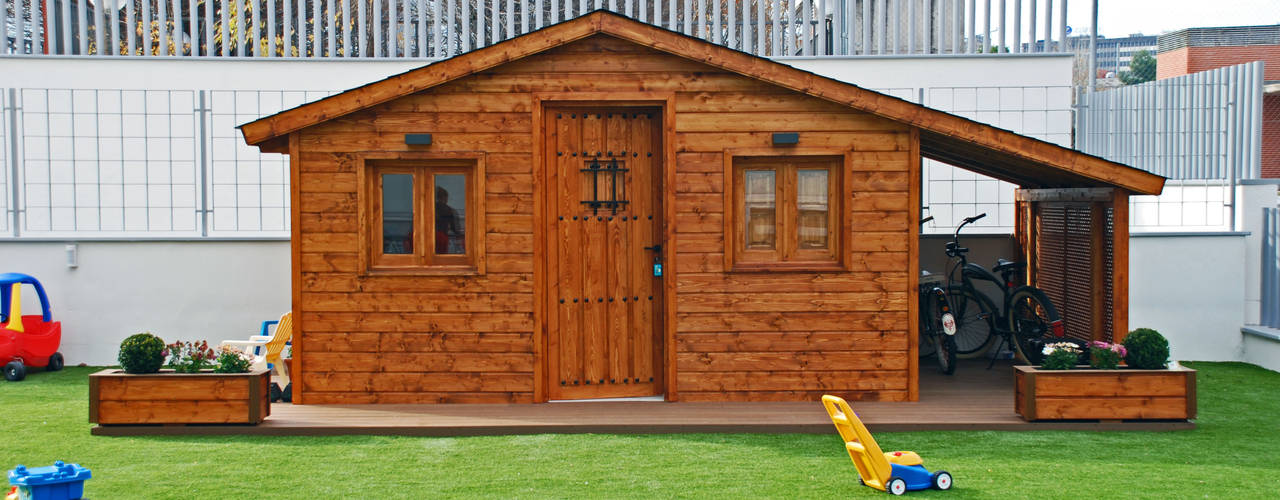 construcción de una casita de madera para niños , Construcción de casetas de Madera en Madrid Construcción de casetas de Madera en Madrid Wooden houses Wood Wood effect