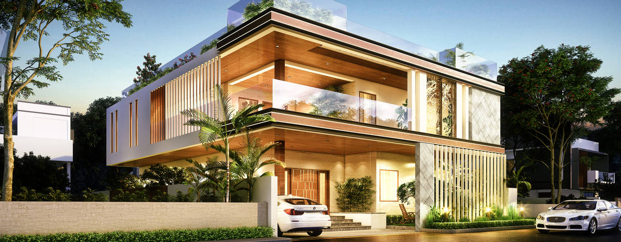 House@vijaywada, B Design Studio B Design Studio Villa