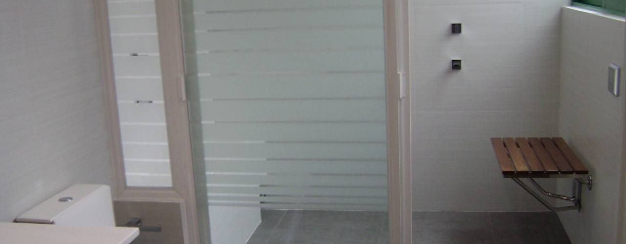 Antes y Despúes Remodelación de Baño , VIVE arquitectura VIVE arquitectura ห้องน้ำ