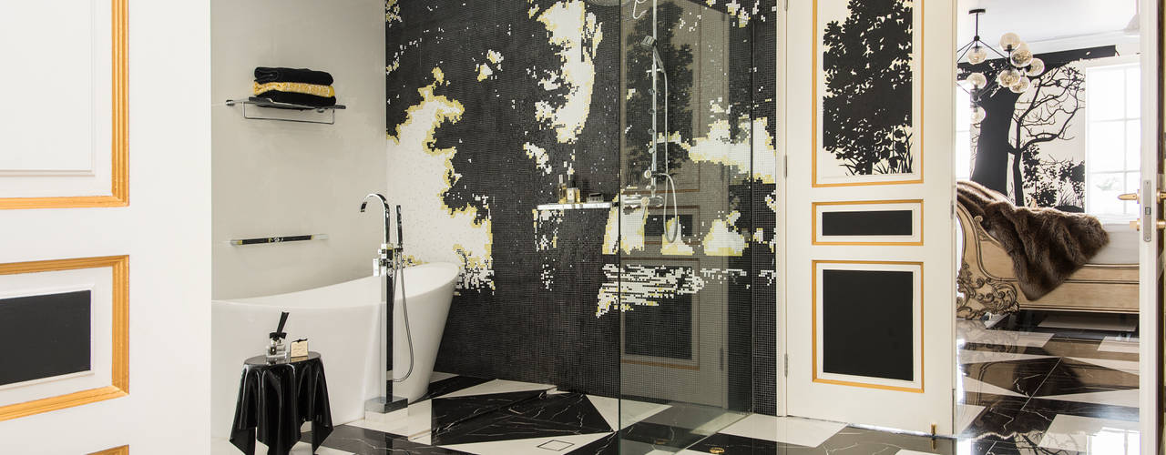 Elaborate Exuberance, Design Intervention Design Intervention Colonial style bathroom Multicolored
