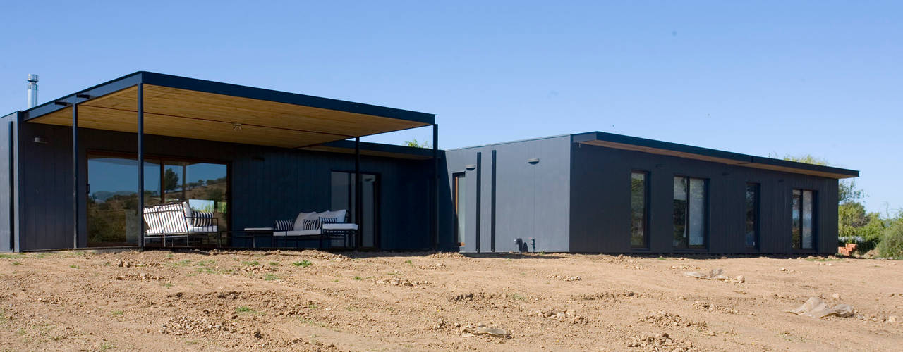 Diseño de casa Eco en Colchagua, INFINISKI INFINISKI Casas unifamiliares