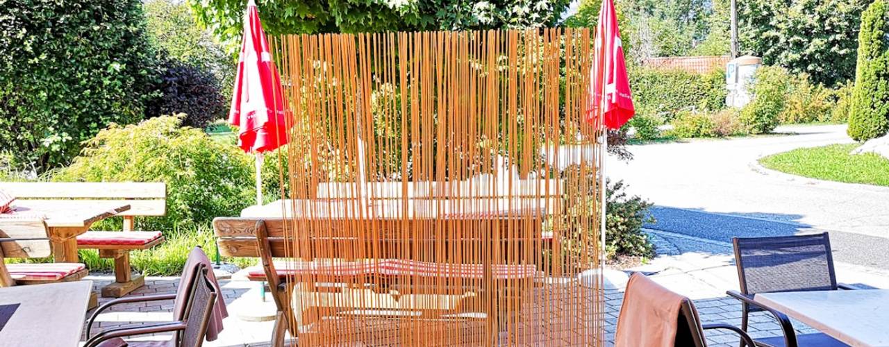 homify Moderner Garten Kunststoff Braun