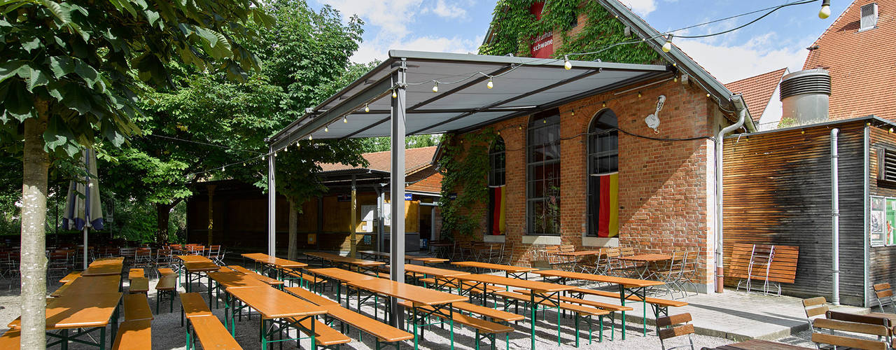 Pergola, Markisen Zanker im Raum Stuttgart Markisen Zanker im Raum Stuttgart Balcones y terrazas de estilo moderno