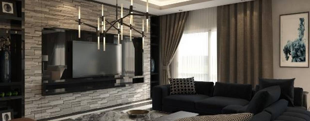 فيلا فى مدينه الشروق, lifestyle_interiordesign lifestyle_interiordesign Вітальня