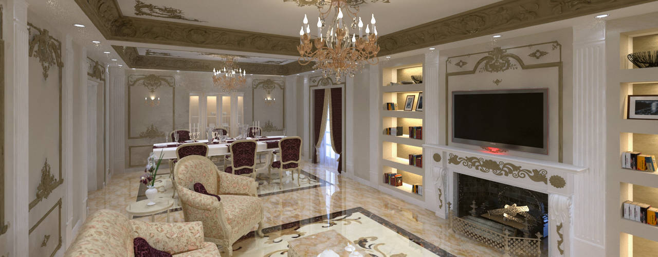 شقه فى الشيخ زايد, lifestyle_interiordesign lifestyle_interiordesign غرفة المعيشة