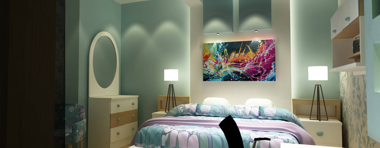 (GUYS BEDROOM (BOYS&GIRLS, AKYAN SQUARE AKYAN SQUARE Innengarten Kunststoff Braun