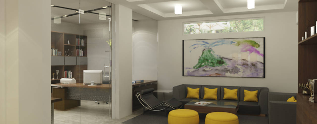 Dheeraj Residence, Meera Bagh, New Delhi, Space Interface Space Interface Studio eclettico