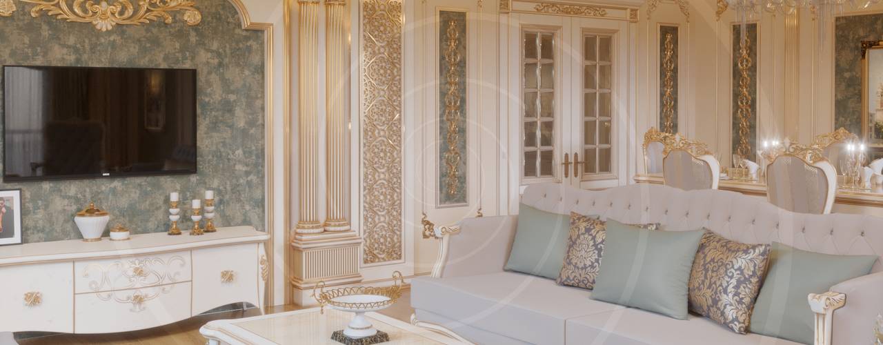 Salon Lego İç Mimarlık & İnşaat Dekorasyon Modern Oturma Odası Masif Ahşap Rengarenk ev tadilatı