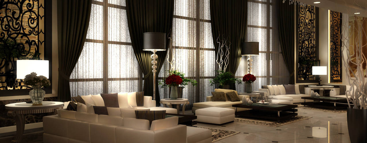 New Cairo Palace Project, smarthome smarthome Modern living room