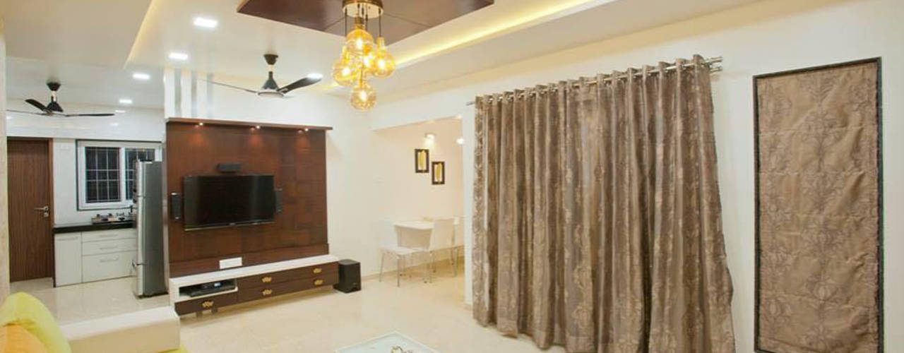 Mr Jerin Konikara | 2BHK | Full Furnished Home, Homagica Services Private Limited Homagica Services Private Limited Modern living room