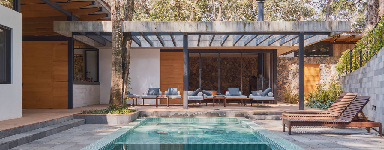 25 Casas con Piscinas Que Vas A Desear Este Verano | homify