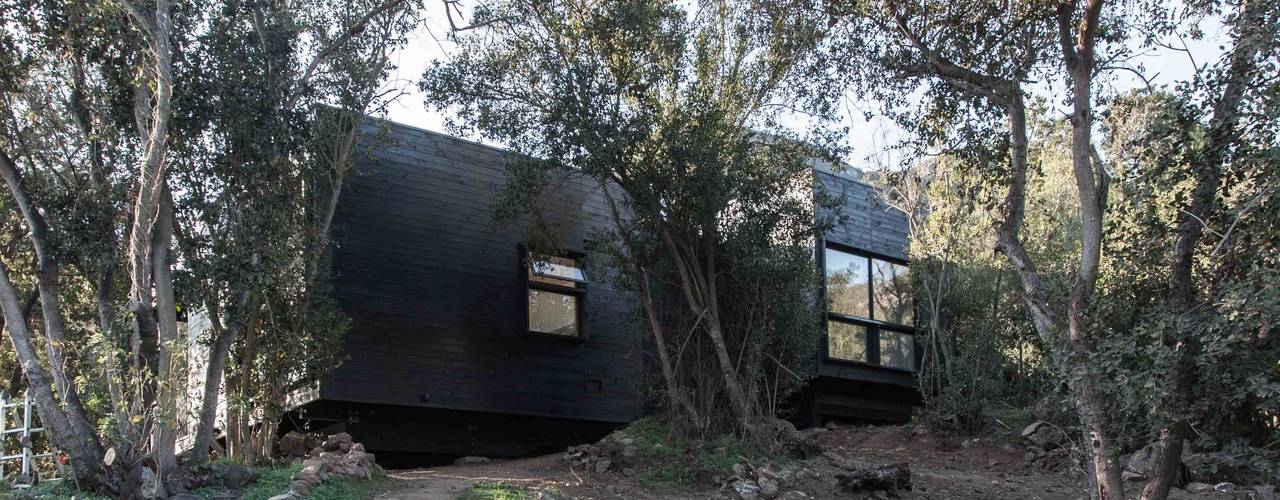 Casa Olmue, MACIZO, ARQUITECTURA EN MADERA MACIZO, ARQUITECTURA EN MADERA 別荘 木 木目調