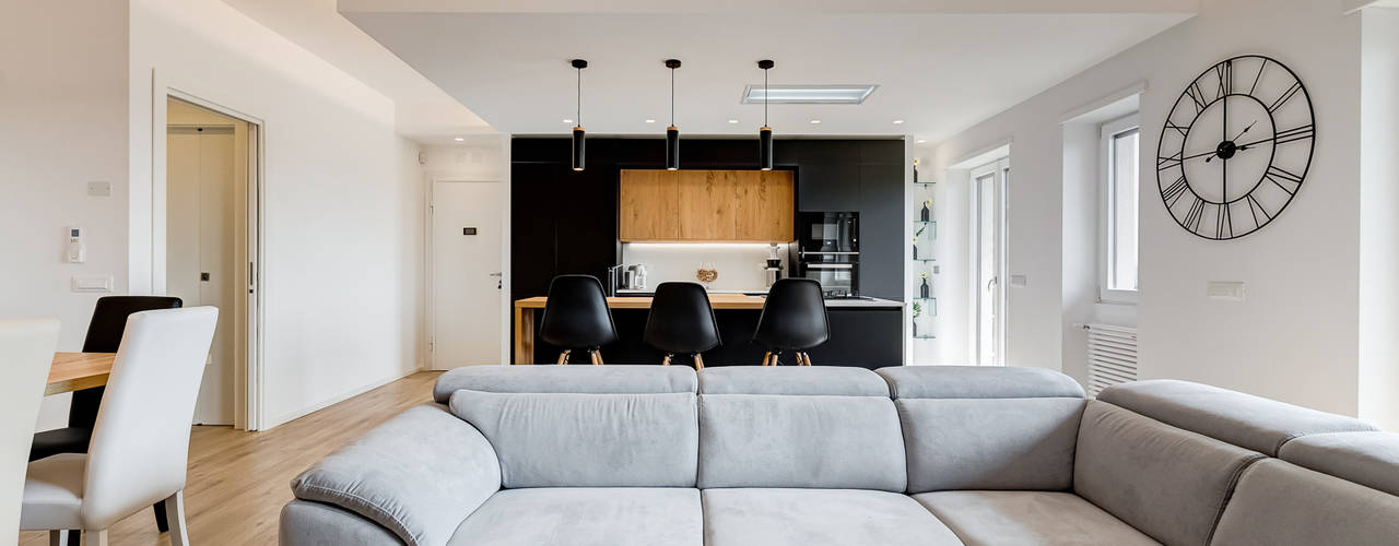 TOWER HOUSE: Bello e Moderno - Una casa che ti fa innamorare, EF_Archidesign EF_Archidesign Scandinavian style kitchen