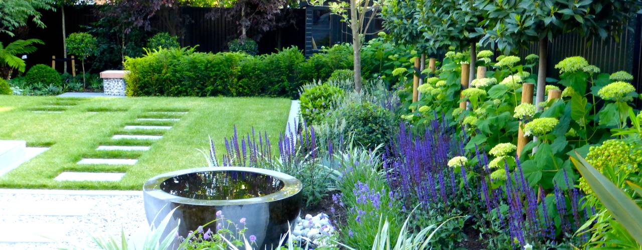 Contemporary Garden Design In London, Hampstead Garden Design Hampstead Garden Design モダンな庭