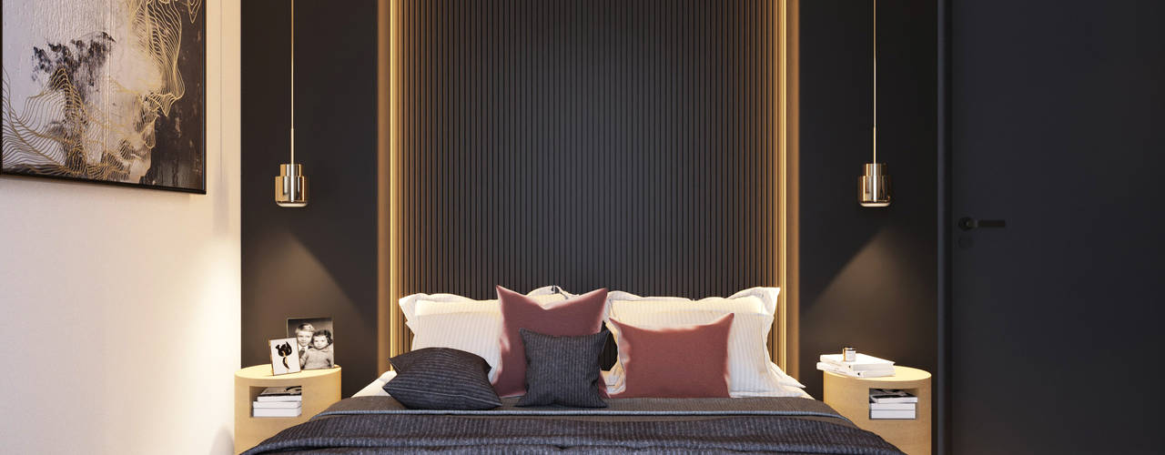 EV PROJESİ, ArchSia ArchSia Modern style bedroom Wood Wood effect