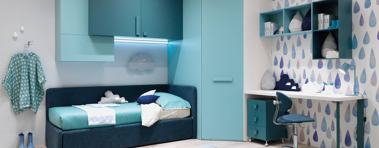 Cameretta a ponte MC010, Moretti Compact Moretti Compact Teen bedroom