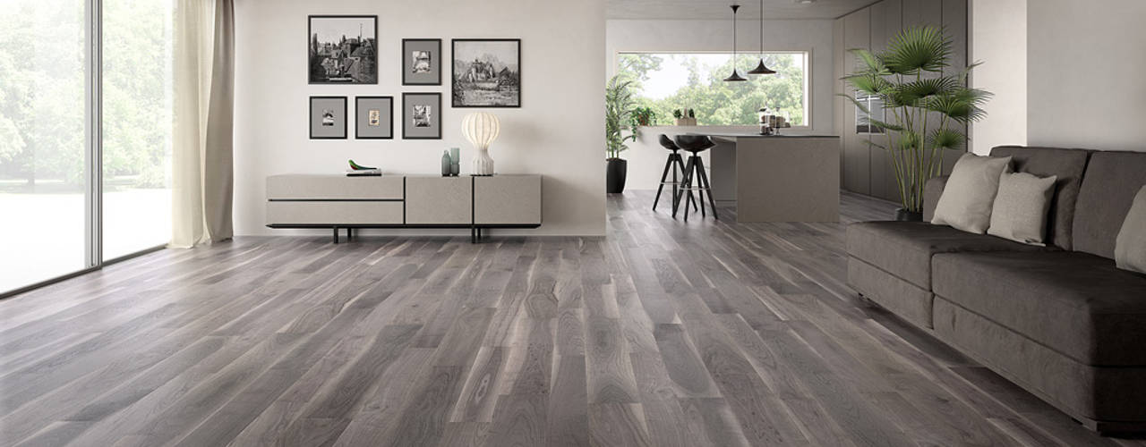 American Walnut Bark, Cadorin Group Srl - Italian craftsmanship production Wood flooring and Coverings Cadorin Group Srl - Italian craftsmanship production Wood flooring and Coverings 모던스타일 거실