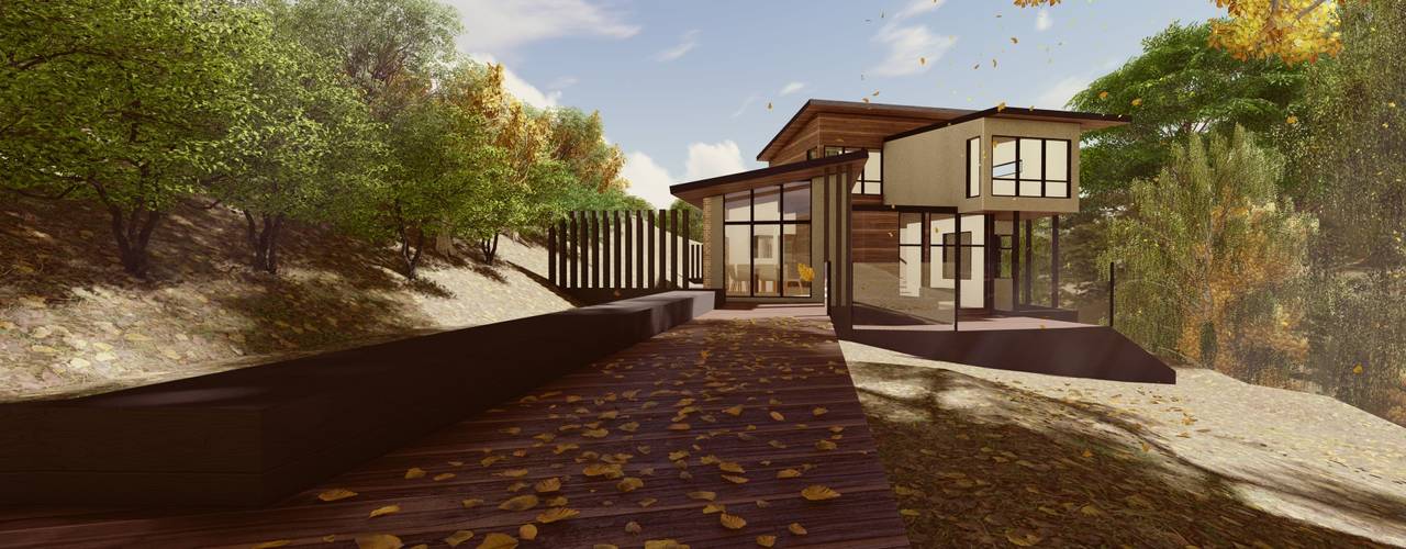 Proyecto B.M. , MS Arquitectos MS Arquitectos 木造住宅