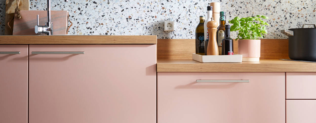 moderne kuche in traumhaften pastellfarben homify