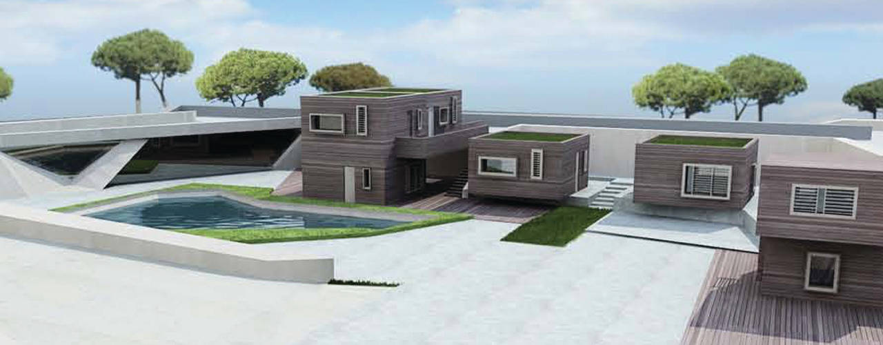 Complesso residenziale - Spagna, The Green H LLP The Green H LLP Modern houses