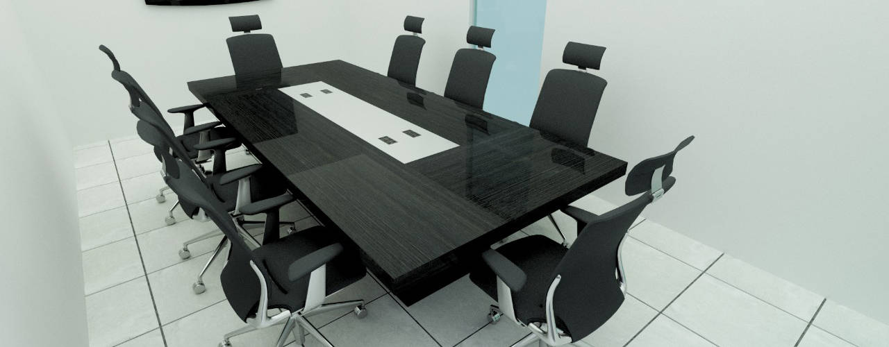 Línea de muebles modernos para oficina creada en CDMX homify