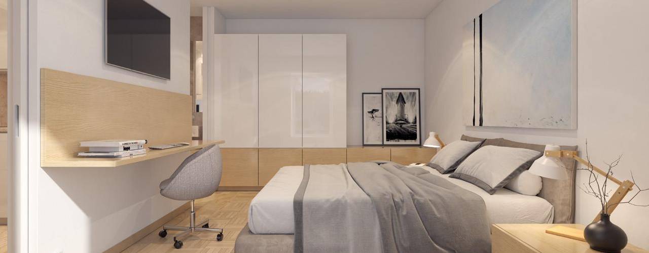 homify Modern style bedroom