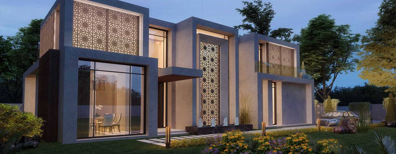 Al Wukair Villas, Sia Moore Archıtecture Interıor Desıgn Sia Moore Archıtecture Interıor Desıgn فيلا