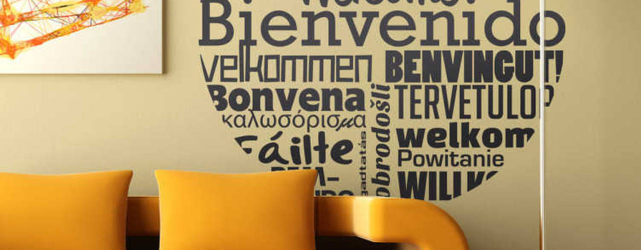 Stickers, Papiers Peints, Murales, homify Partners homify Partners Salas modernas