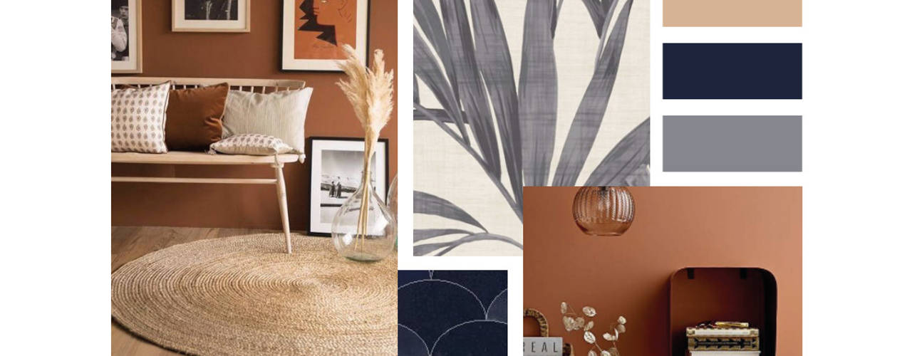 Particulier ontwerp begane grond, Vdesign Vdesign Livings de estilo mediterráneo Bambú Verde
