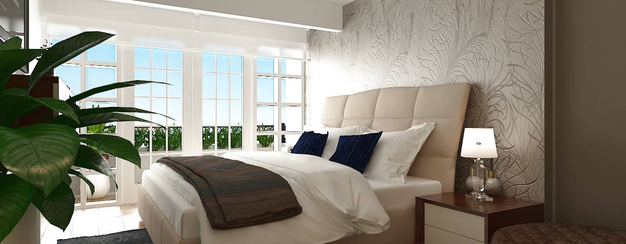 Remodelación Paseos del Pensamiento., Soma & Croma Soma & Croma Modern style bedroom Wood Wood effect