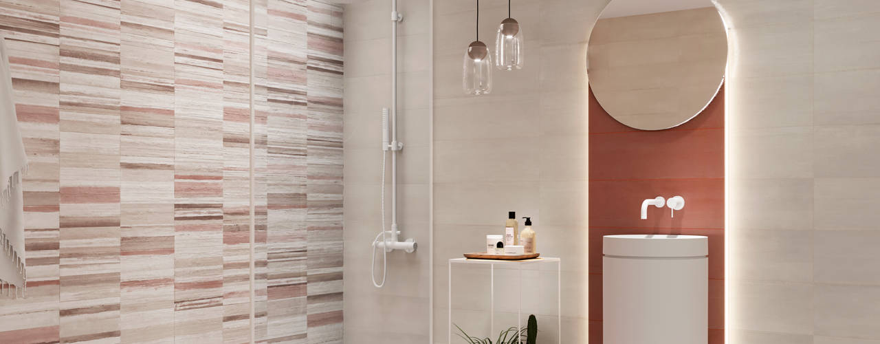 水美, 美利德有限公司 美利德有限公司 現代浴室設計點子、靈感&圖片