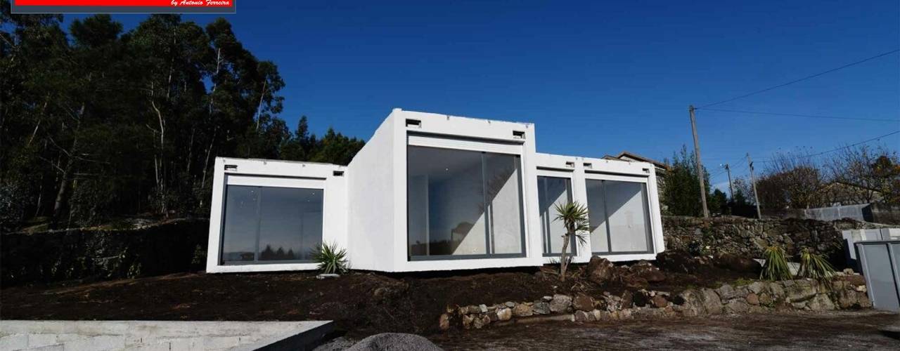 BLOC - Moradia T4 140m2, BLOC - Casas Modulares BLOC - Casas Modulares Villas White