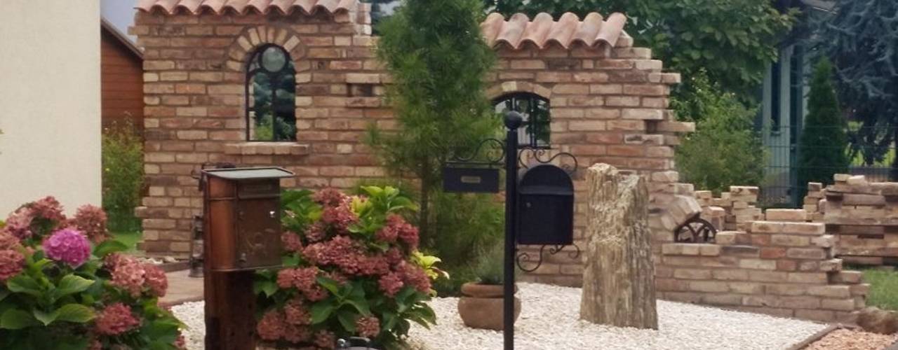 Nachhaltige Gartengestaltung mit wiederverwendeten Ziegeln homify