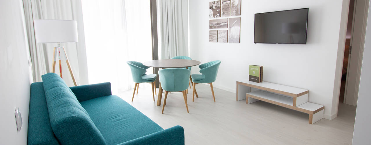 Aparthotel Balaia Senses, H&P Mobiliário e Decoração H&P Mobiliário e Decoração Salas de jantar escandinavas