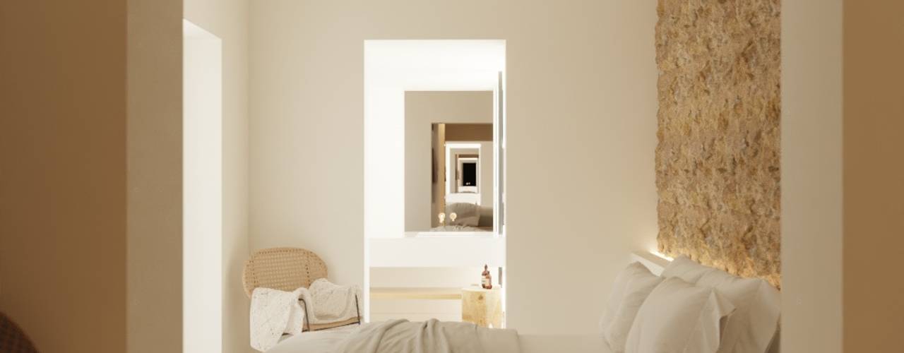 Reforma integral casa en Mallorca, ponyANDcucoBYgigi ponyANDcucoBYgigi Dormitorios de estilo minimalista