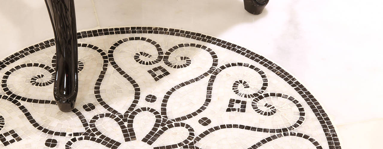 Design Mosaics, Travertine Travertine Pisos