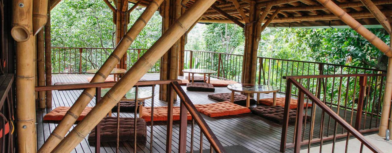 ¿Por qué realizar una construcción sostenible?, IMZA Arquitectura IMZA Arquitectura Casas ecológicas Bambú Ámbar/Dorado
