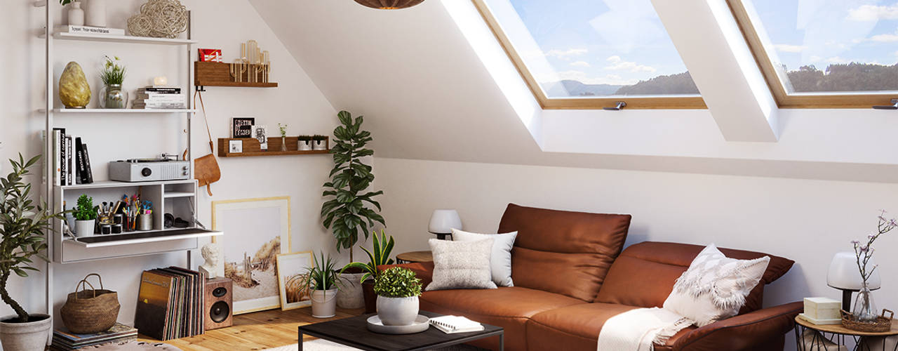 Kleine Zimmer einrichten: Tipps und Tricks, Homepoet GmbH Homepoet GmbH Modern Living Room