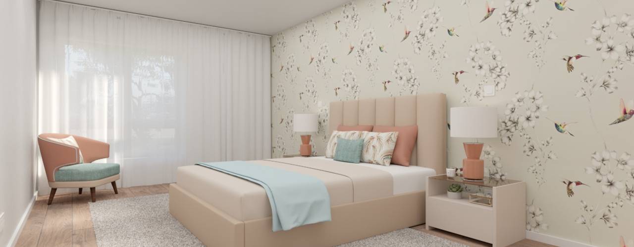 4 Projectos de Quarto de Casal: Conforto, Elegância e Intemporalidade ...