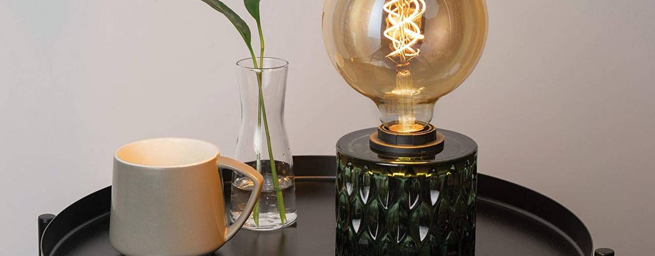 Pauleen Crystal table lamp, Press profile homify Press profile homify Industriale Wohnzimmer