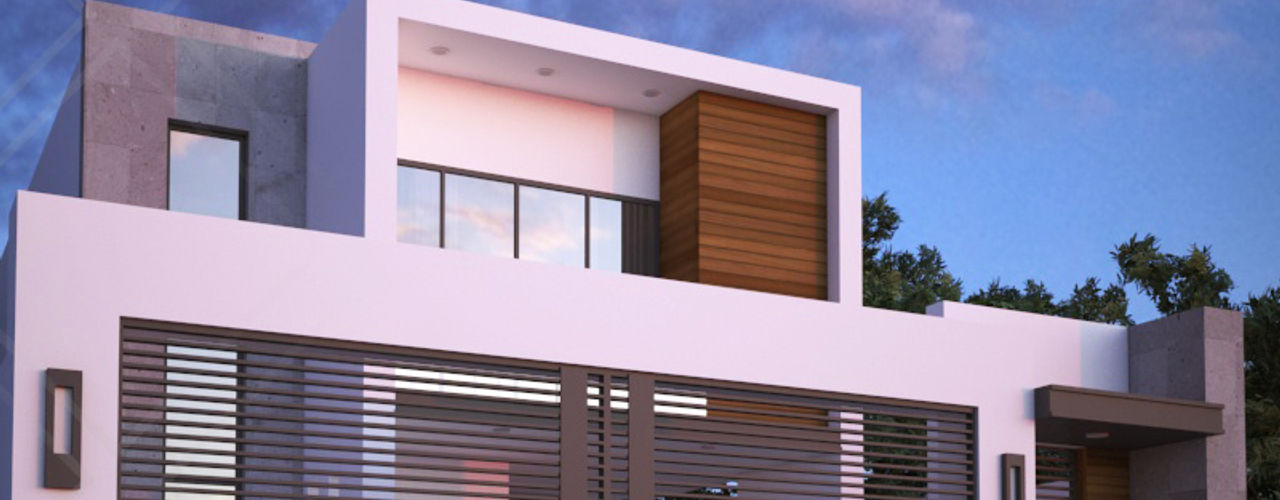 5 Casas modernas con sus planos ¡Para que te inspires! | homify