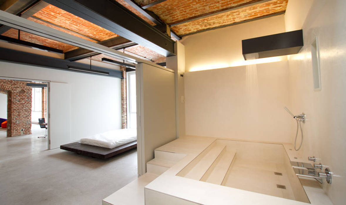 Loft Wedding, designyougo - architects and designers designyougo - architects and designers Baños industriales Ladrillos