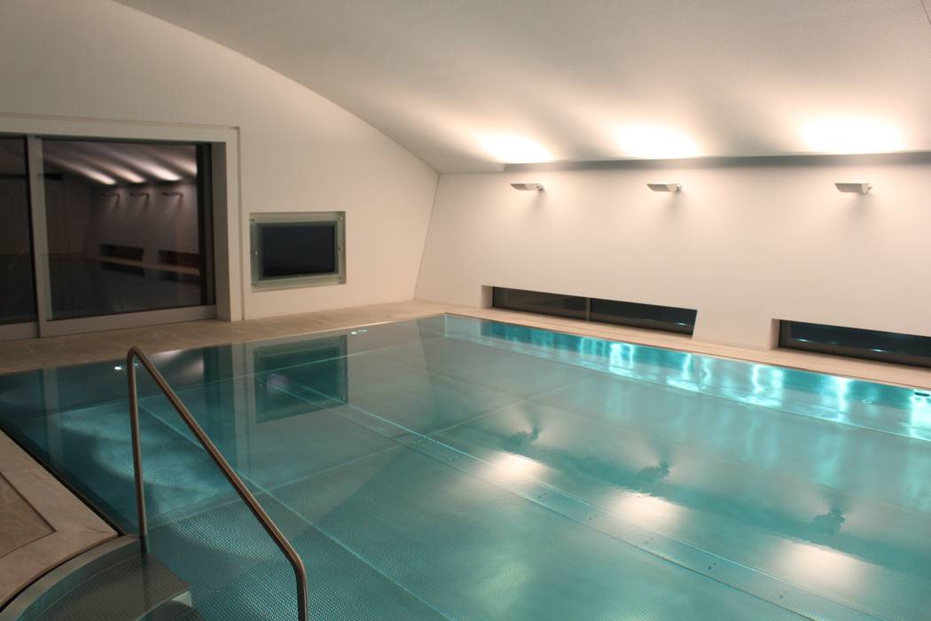 Spa und Pool, Architekten Graf + Graf Architekten Graf + Graf Pool