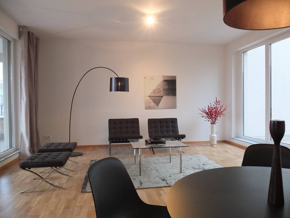 Wohnen berlin homestaging Moderne Wohnzimmer