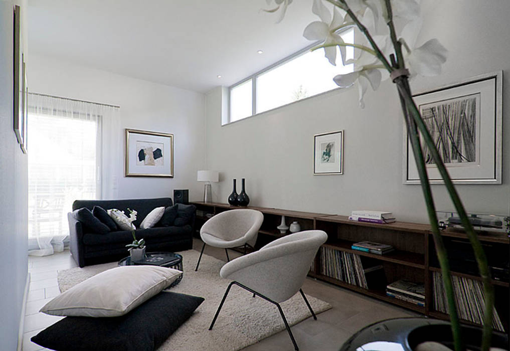 Modernes Familienhaus, Design Design Living room