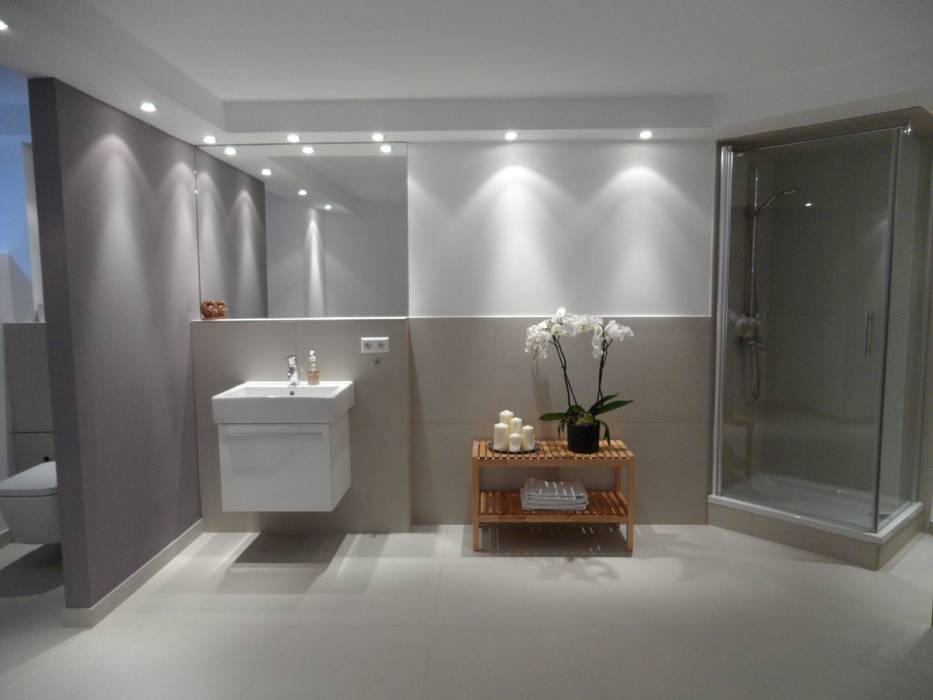 Die Renovierung eines Hauses aus den 90er, Design Design Scandinavian style bathroom