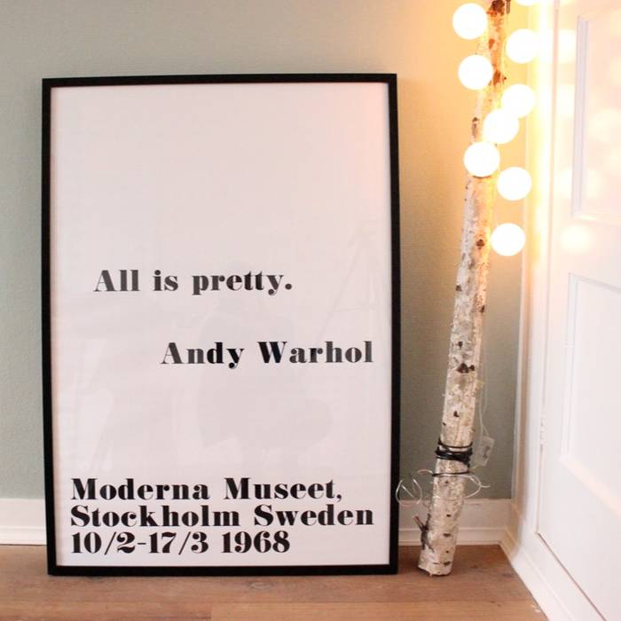 Andy Warhol in een lijst Evelyne Ontwerp Moderne woonkamers Accessoires & decoratie